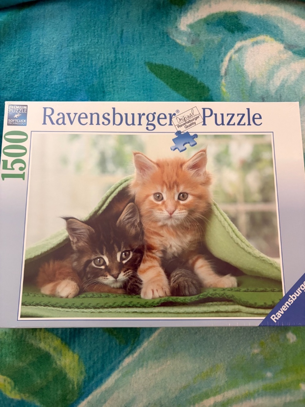 New     Ravensburger     1500 piece Jigsaw  Kitten Buddies